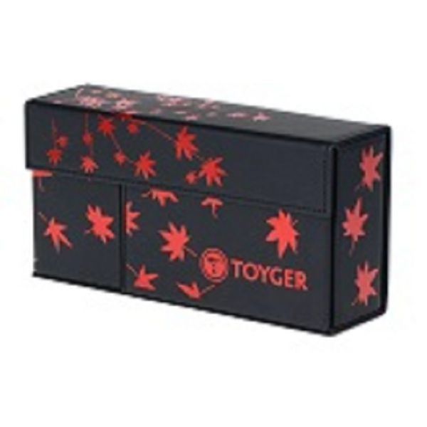 現貨 日本製 TOYGER DeckSlimmer 變形折疊 皮製卡盒 卡片收納盒 