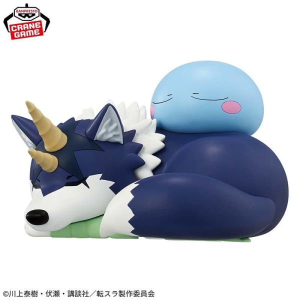 關於我轉生變成史萊姆這檔事 利姆路&嵐牙 景品 搪膠公仔 