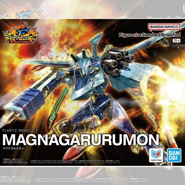 Figure-rise Standard 數碼寶貝 鎧甲加魯魯獸 增幅版 組裝模型 