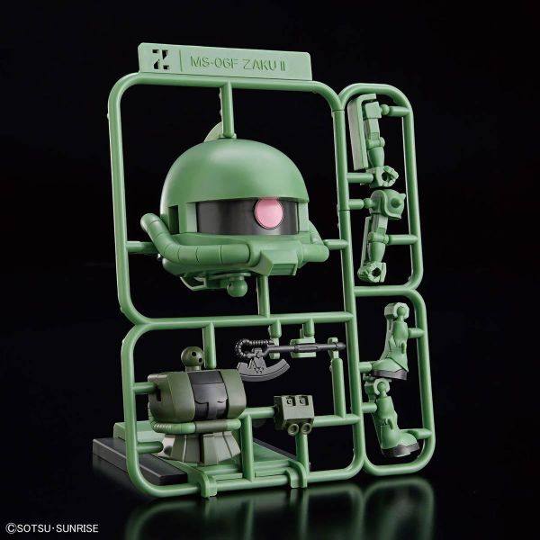 GUNPLA-KUN 1/1 薩克君DX套組（附框架Ver.重現零件） BANDAI 組裝模型 