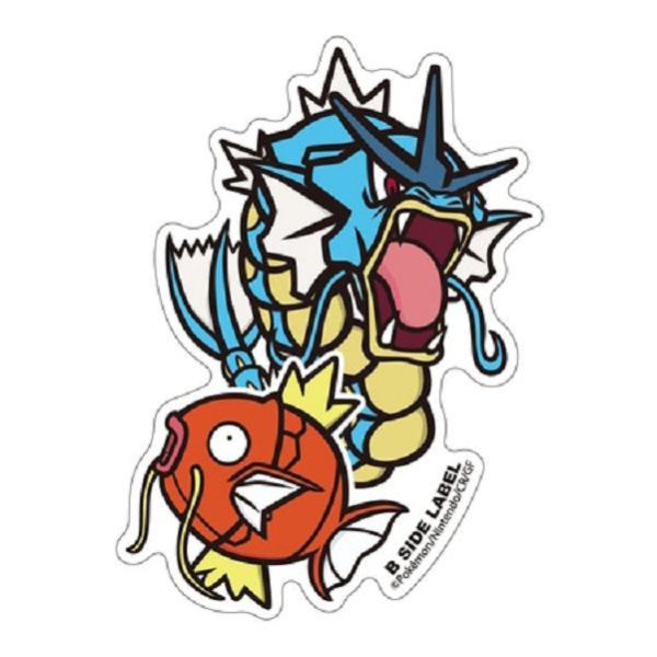 現貨 日本正版 寶可夢 防水貼紙 B-SIDE 皮卡丘 伊布 夢幻 超夢 神奇寶貝 