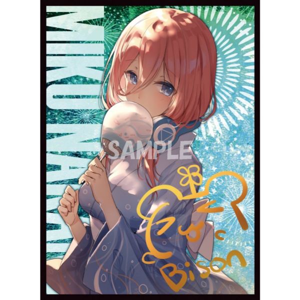 現貨 Comiket 102 混沌の女神様 五等分的花嫁 中野三玖 同人卡套 60張入 