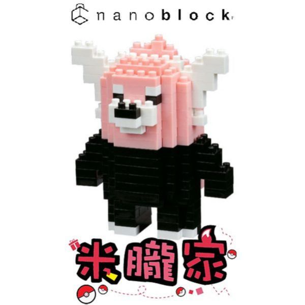 現貨 寶可夢積木 穿著熊 nanoblock NBPM_053 神奇寶貝 