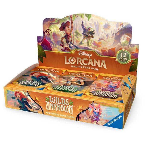 迪士尼卡牌 Disney Lorcana 12彈 補充包 未知荒野 洛卡納 整盒販售 