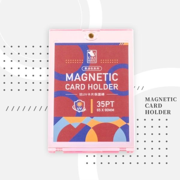 現貨 鼠卡卡 抗UV 35pt 壓克力磁性 果凍色 卡磚 