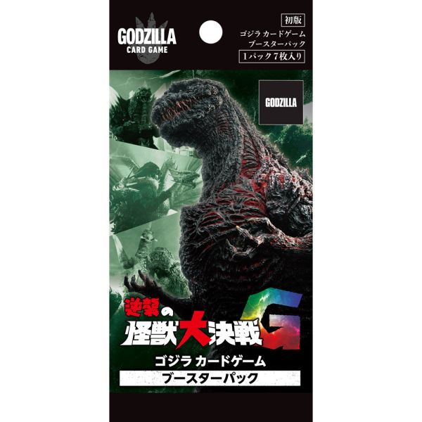 GODZILLA 哥吉拉卡牌 怪獸大逆襲決戰 “G” GZCG 補充包 