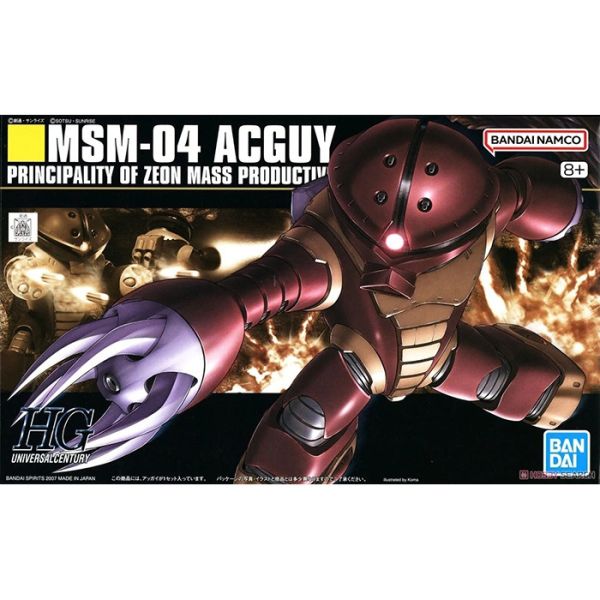 HGUC 1/144 亞凱 BANDAI 組裝模型 