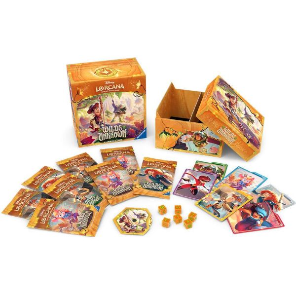 迪士尼卡牌 Disney Lorcana 12彈 點晶士 寶藏箱  未知荒野 