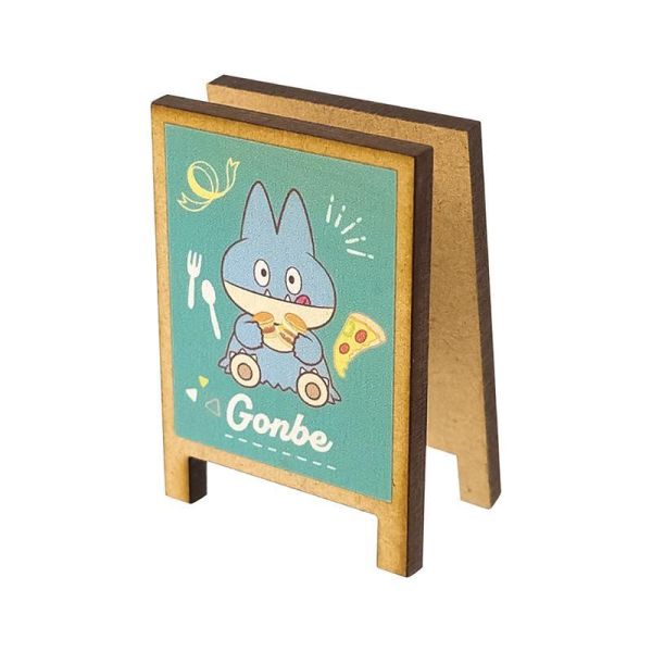 Pokepeace 小卡比獸 餐廳 看板風 便條夾 夾子 寶可夢中心限定 