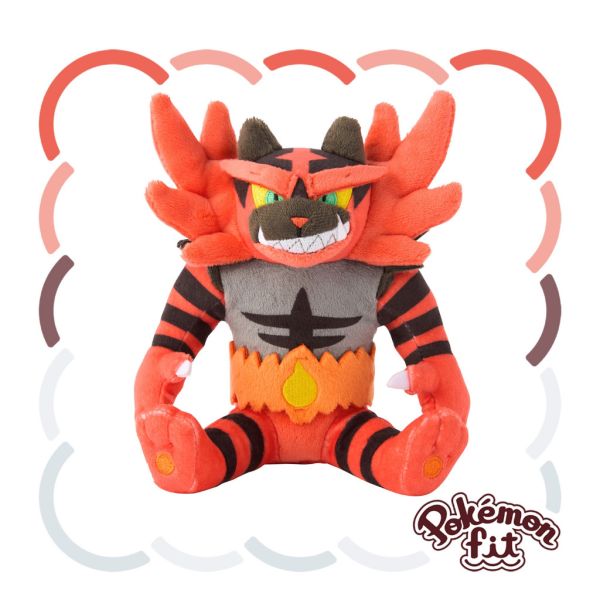 現貨 熾焰咆哮虎 布偶 娃娃 Pokémon fit ガオガエン 寶可夢中心限定 