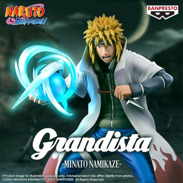 火影忍者 日本海外限定 Grandista 波風湊 特別版 萬代景品 公仔 
