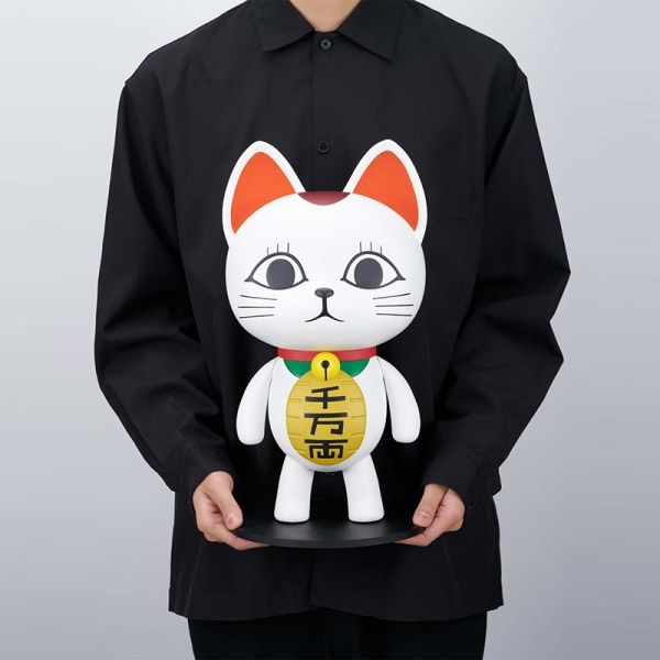 Furyu F:NEX 膽大黨 高速婆婆 招財貓 1:1比例 軟膠公仔 