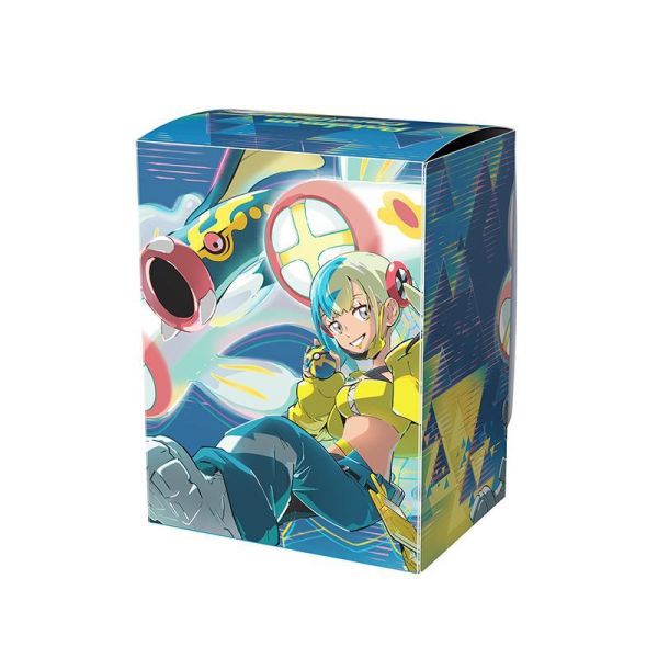 卡娜莉 超級 麻麻鰻魚王 卡套 卡盒 寶可夢中心限定 