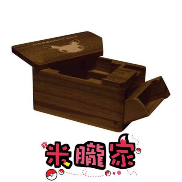 現貨  皮卡丘25週年紀念 手工木盒 寶可夢卡牌 Ultra Pro 
