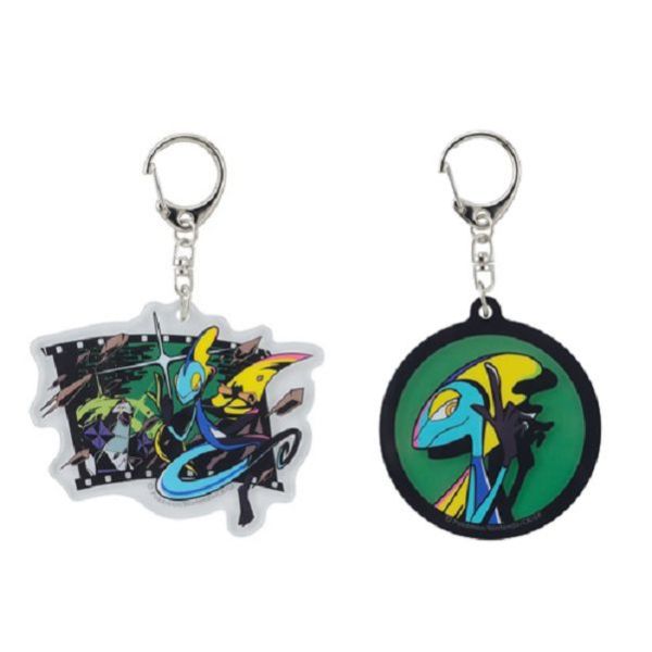 午夜特工 電影院 千面避役 耿鬼 仙子伊布 甲賀忍蛙 壓克力 鑰匙圈 