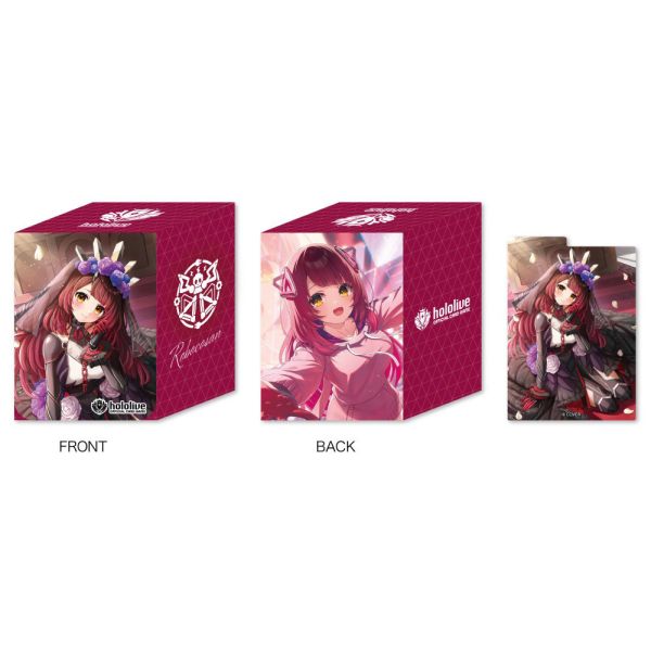 hOCG 蘿蔔子 卡套 塑膠卡盒 hololive TCG 