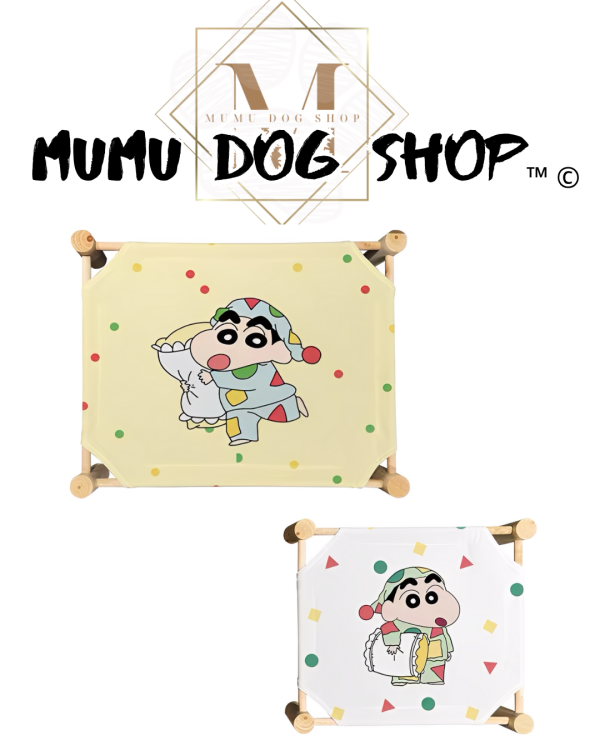 蠟筆小新行軍床 尼克茱蒂寵物背心, 尼克茱蒂狗衣, 尼克茱蒂貓衣, 卡通寵物衣服, 狗狗背心, 貓咪背心, 寵物服飾, 夏季寵物衣, 小型犬衣服, 可愛寵物裝