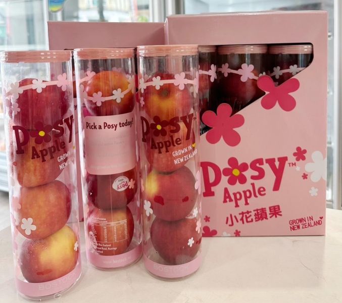 POSY小花水蜜桃蘋果 
