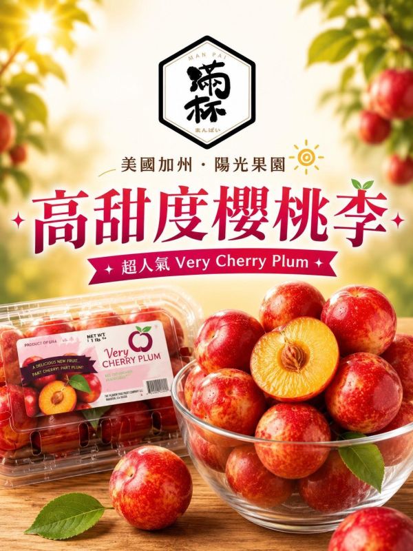 超人氣 Very Cherry Plum 高甜度櫻桃李 