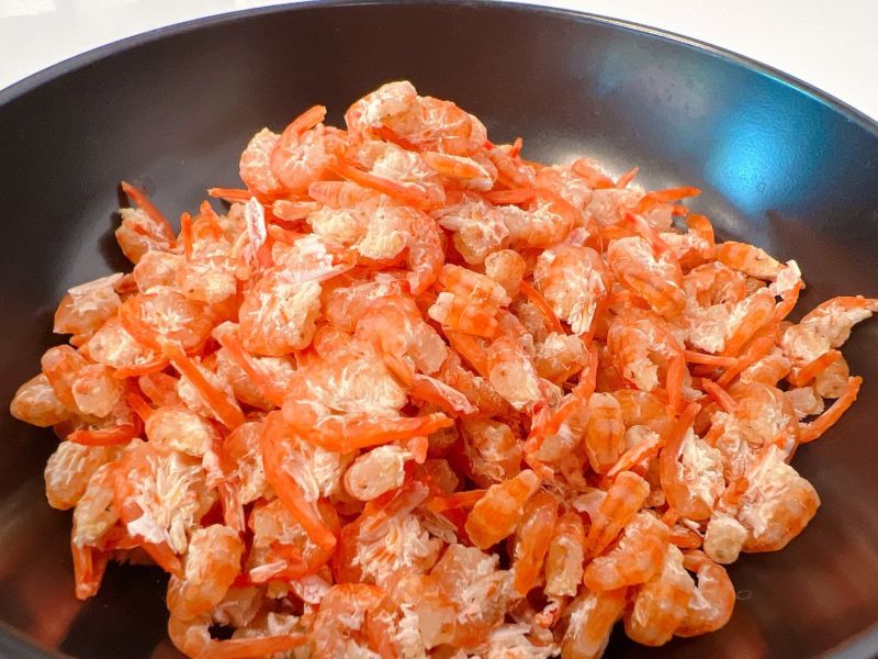 手工製成金鉤蝦 