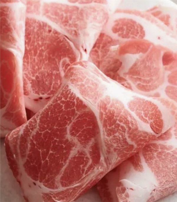 黑豬梅花豬肉片 