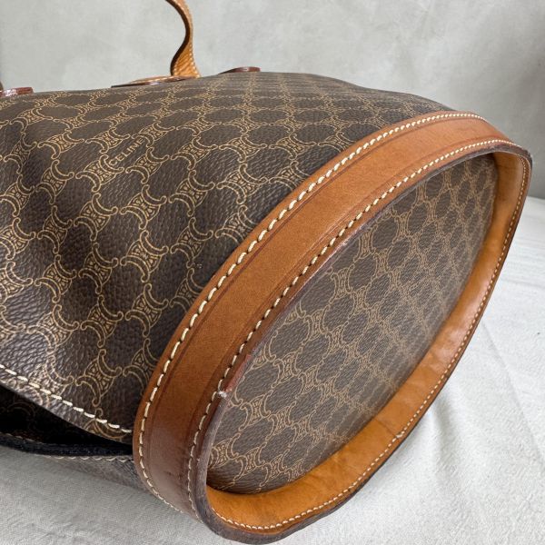 Celine 老花貝殼托特包 