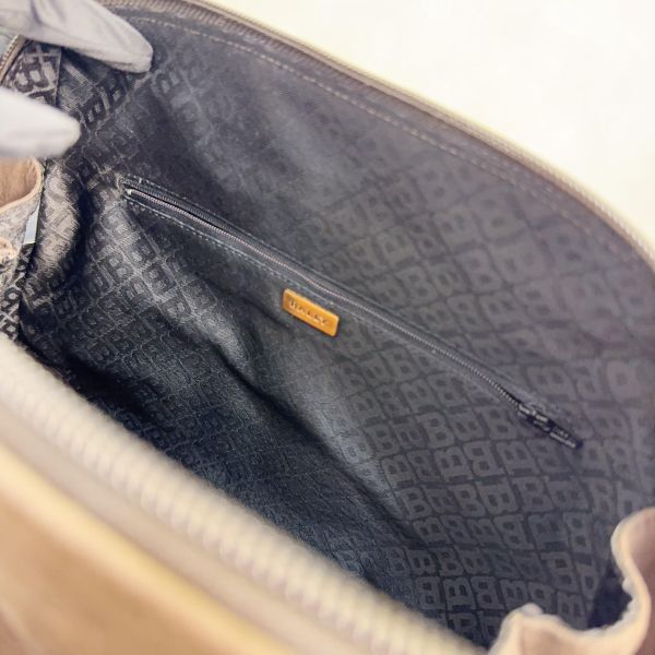Bally 麂皮金色鏈條肩背包 