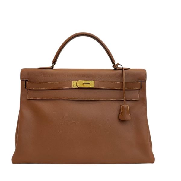 Hermès Kelly 凱莉包 40 金棕色 