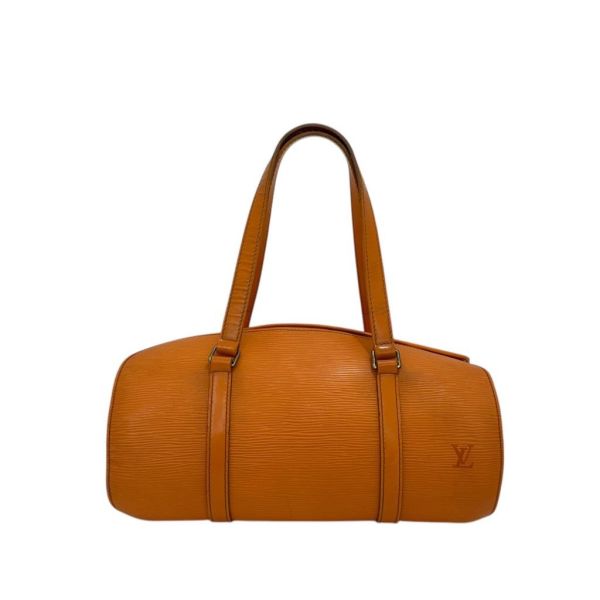 Louis Vuitton 橘色水波紋手提包 
