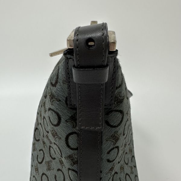 Celine 賽琳 C Macadam 老花毛毛單肩包 