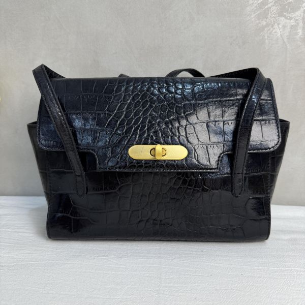 Balenciaga 經典鱷魚紋系列手提包 