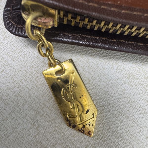 YSL 鱷魚皮長夾 