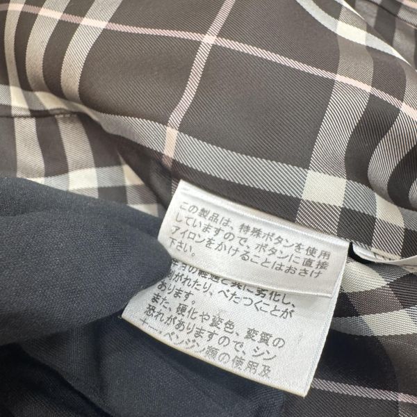 Burberry 駝色雙排扣女士短款大衣 