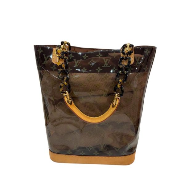 Louis Vuitton 玳瑁透明水桶沙灘包 