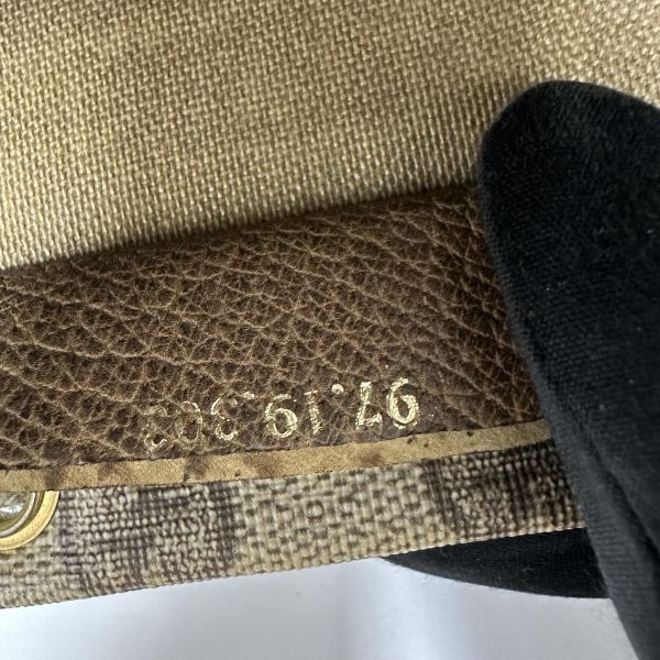 Gucci 古馳 復古 GG Supreme 抽繩手拿包/束口袋 