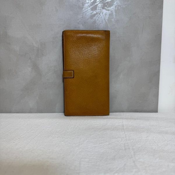 Hermès 駝色長夾 