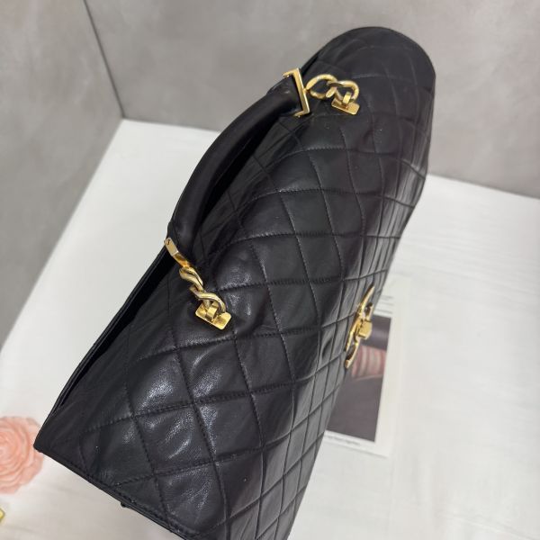 Chanel 手提黑色公事包 