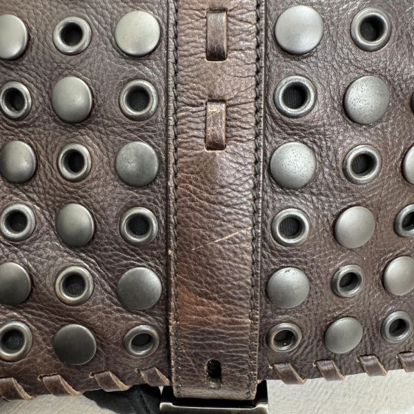 Prada 普拉達 Archive 尼龍皮革拼接郵差包 