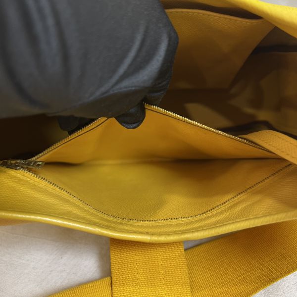 Hermès 黃色 tsako單肩包 