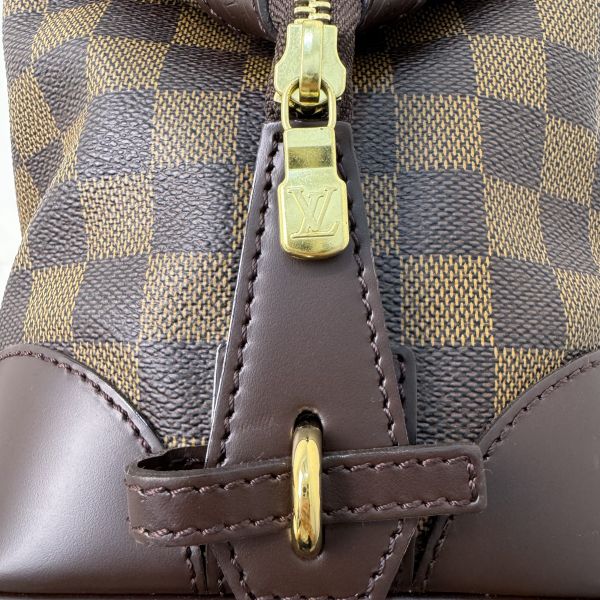Louis Vuitton 棋盤格拉鍊手拿包 