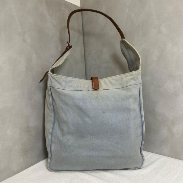 Hermès 帆布肩背包 
