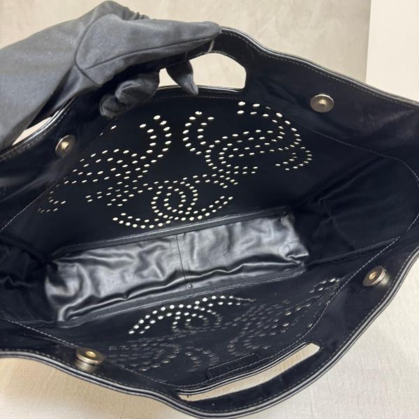 CHANEL 後空雙C托特手提包 