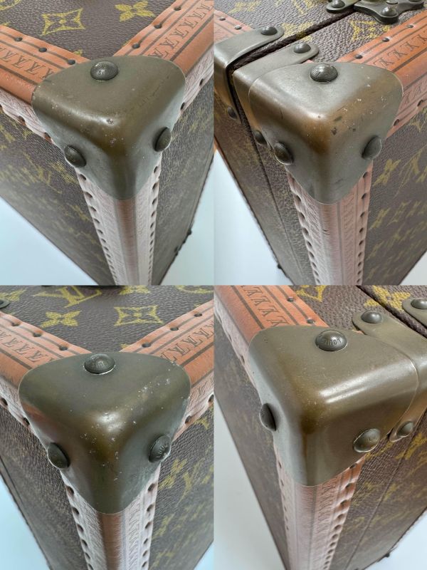 Louis Vuitton 經典 Monogram 帆布硬殼旅行箱 