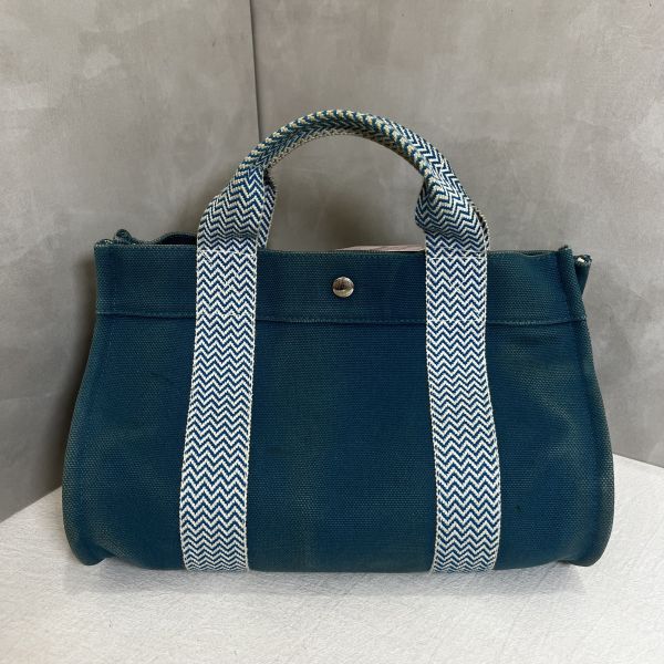 Hermès 帆布手提袋 