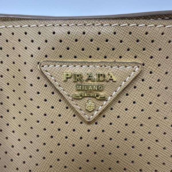 PRADA 普拉達Saffiano Fori 托特包 