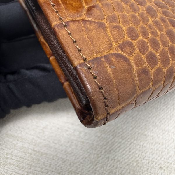 YSL 鱷魚皮長夾 