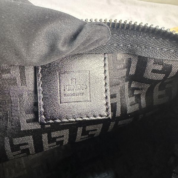 Fendi Zucchino 帆布手拿包 