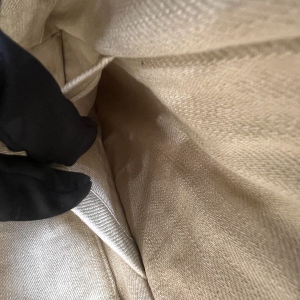 Hermès 帆布皮革手提袋 