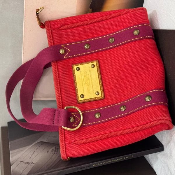 Louis Vuitton 小號帆布胭脂手提包 