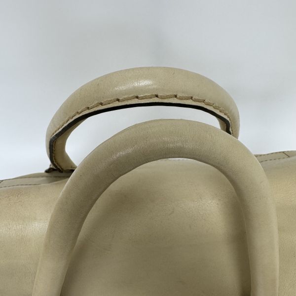 Chloe Edith Bag 米白前口袋手提包 